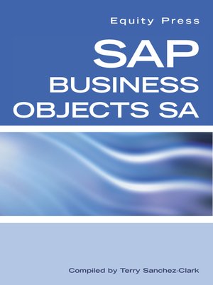 cover image of SAP Business Objects SA
